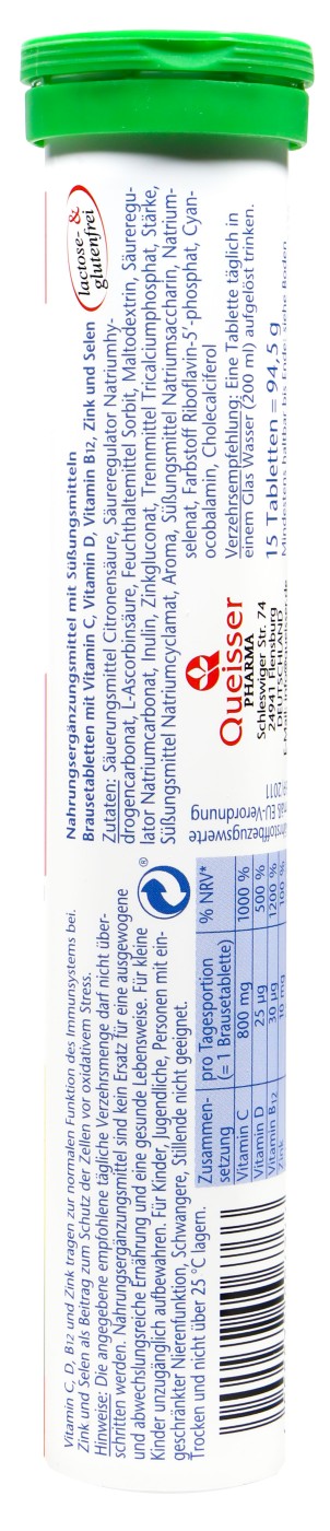 Doppelherz Abwehr Aktiv Brausetabletten - 15 Stück Doppelherz Abwehr Aktiv Brausetabletten - 15 Stück