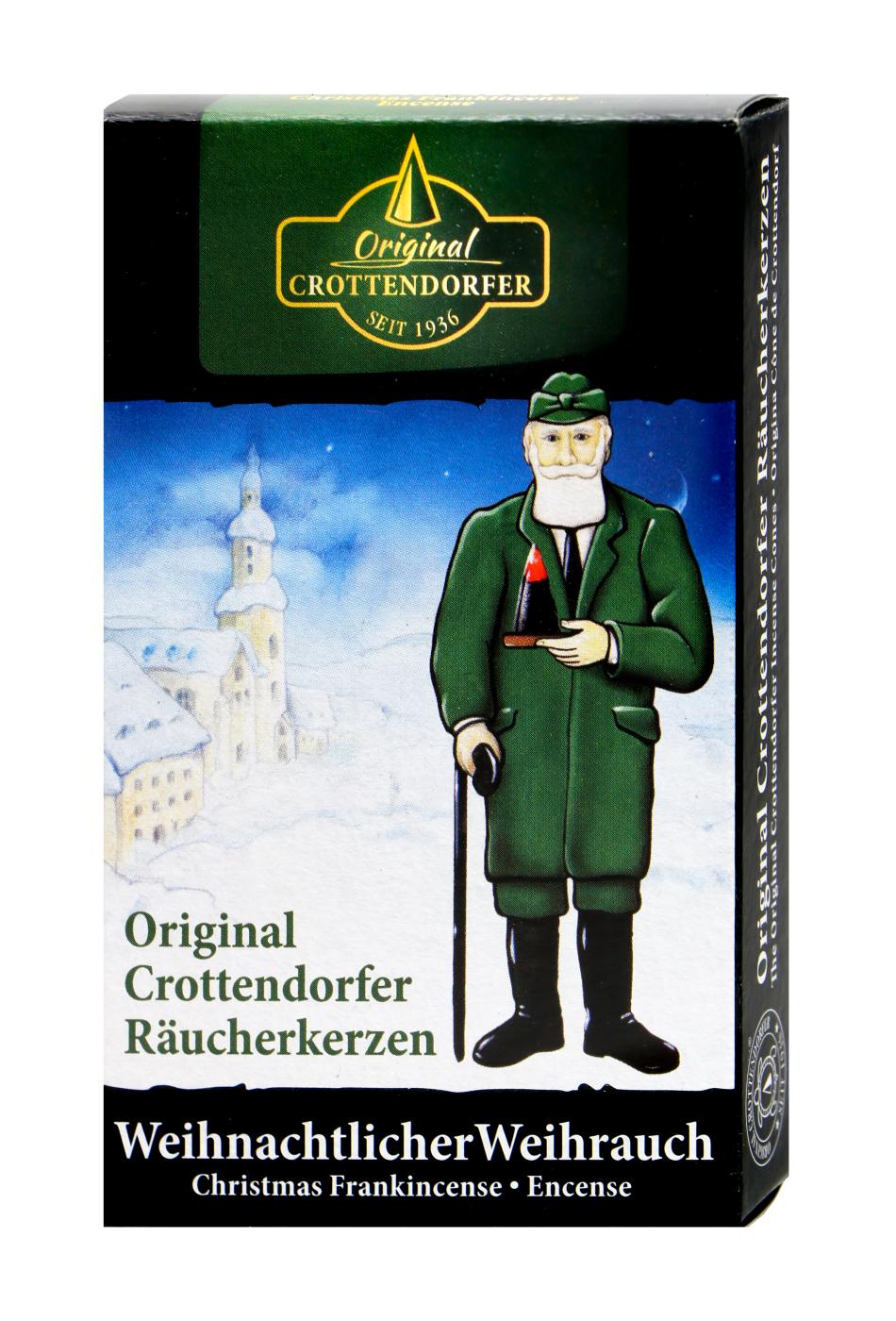 Crottendorfer Räucherkerzen Weihnachtlicher Weihrauch - 24 Stück Crottendorfer Räucherkerzen Weihnachtlicher Weihrauch - 24 Stück