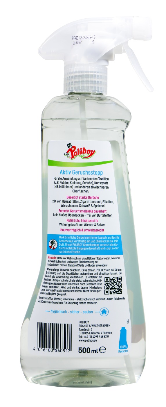 Poliboy Geruchs Stopp - 500 ml Poliboy Geruchs Stopp - 500 ml