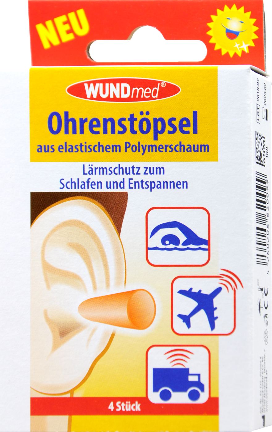 Ohrenstöpsel Polymerschaum - 4 Stück Ohrenstöpsel Polymerschaum - 4 Stück