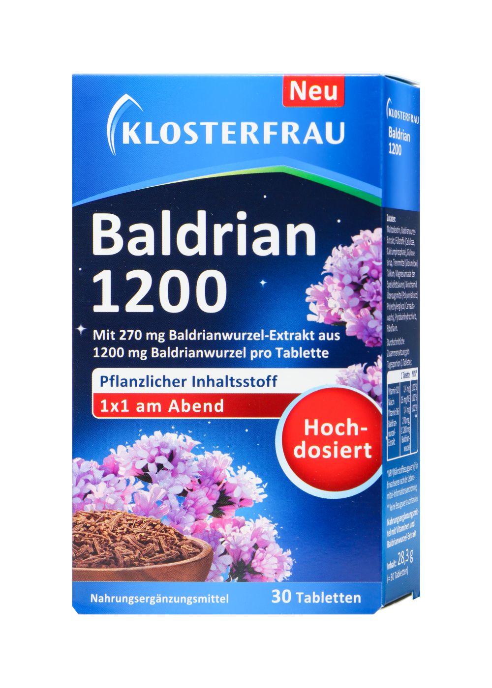 Klosterfrau Baldrian 1200 Tabletten - 30 Stück Klosterfrau Baldrian 1200 Tabletten - 30 Stück