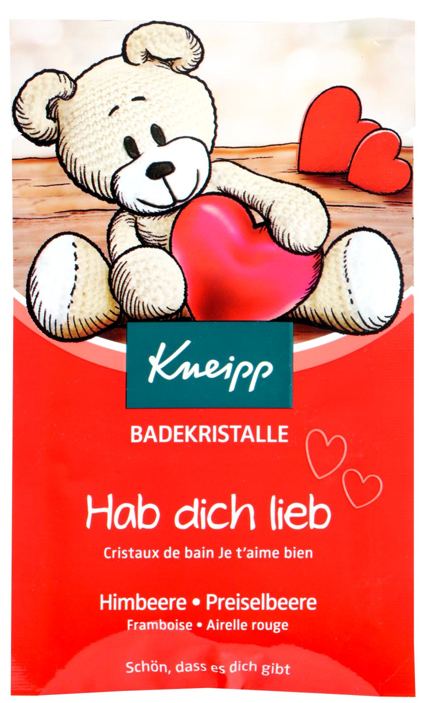 Kneipp Badekristalle Hab dich lieb - 60 g Kneipp Badekristalle Hab dich lieb - 60 g