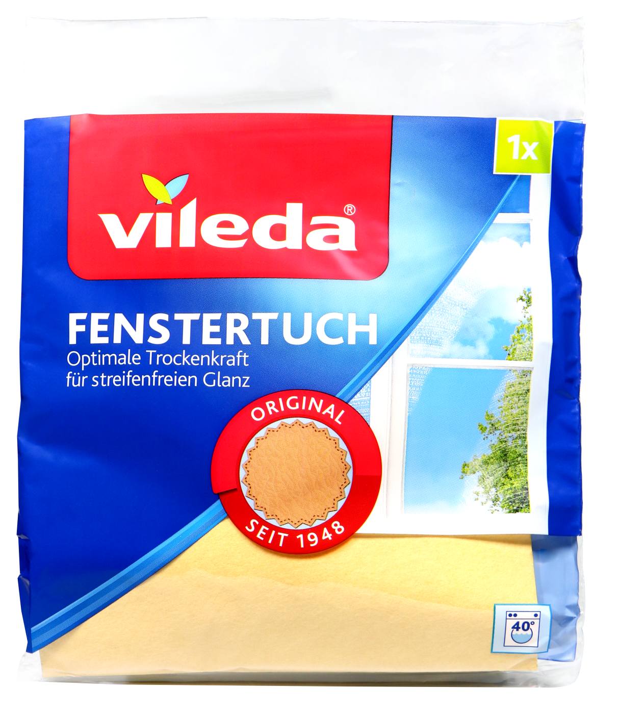 Vileda Fenstertuch - 39 x 36 cm Vileda Fenstertuch - 39 x 36 cm