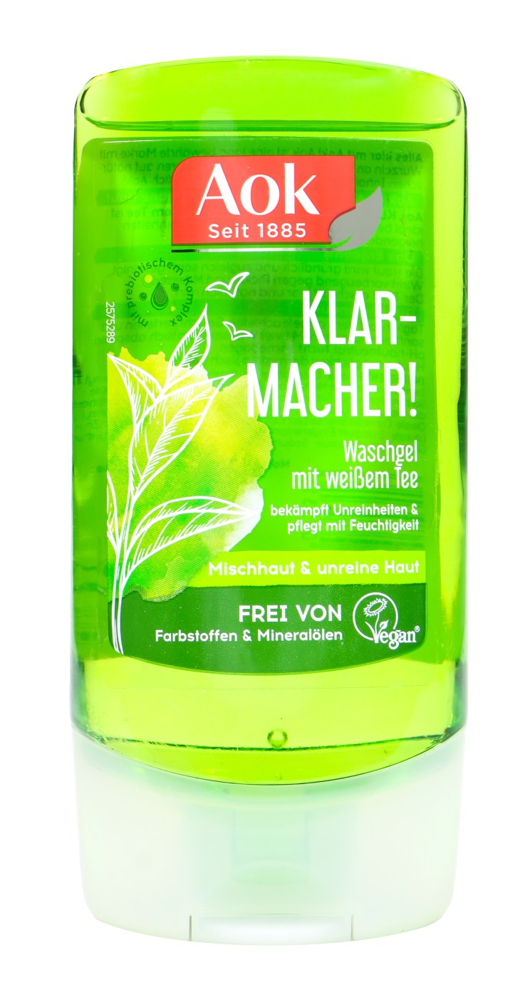 AOK Waschgel mit weißem Tee - 150 ml AOK Waschgel mit weißem Tee - 150 ml