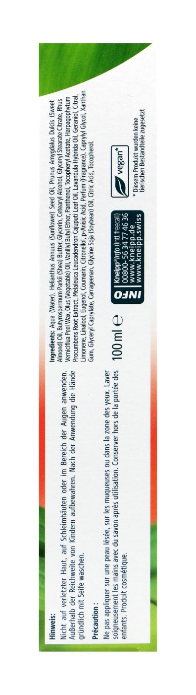 Kneipp Rücken & Nacken Balsam - 100 ml Kneipp Rücken & Nacken Balsam - 100 ml