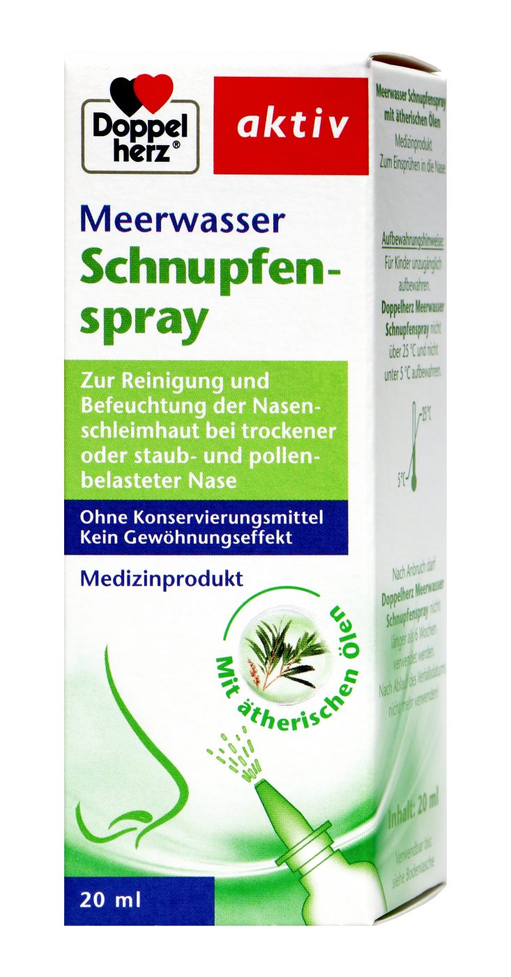 Doppelherz Meerwasser Schnupfensrpay - 20 ml Doppelherz Meerwasser Schnupfensrpay - 20 ml