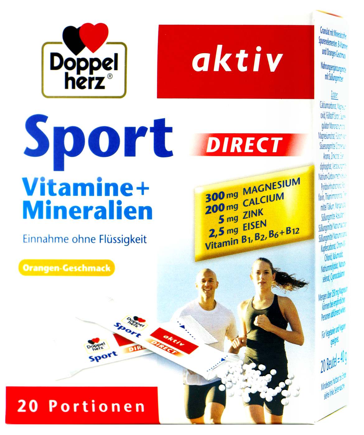 Doppelherz Sport Direkt Vitamine + Mineralien - 20 Stück Doppelherz Sport Direkt Vitamine + Mineralien - 20 Stück