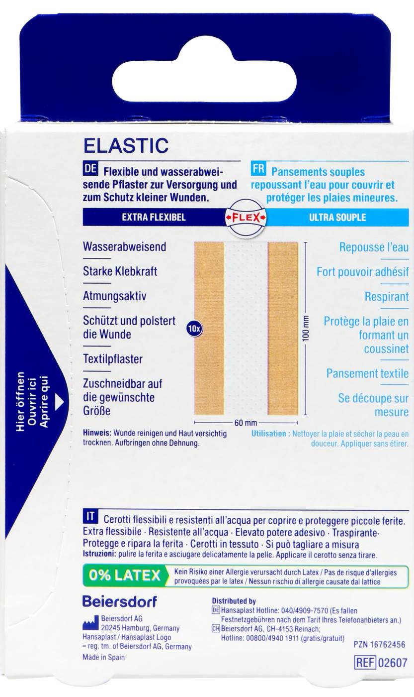 Hansaplast Elastic Pflaster - 6 cm x 1 m Hansaplast Elastic Pflaster - 6 cm x 1 m