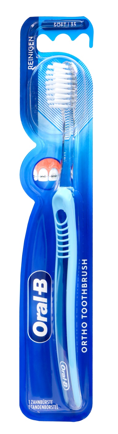 Oral-B Orthodontic Zahnbürste - 35 Weich - 1 Stück Oral-B Orthodontic Zahnbürste - 35 Weich - 1 Stück