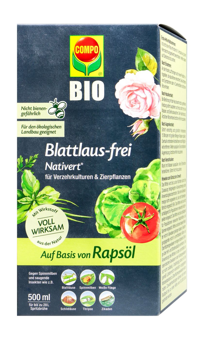 Compo Nativert Blattlaus-frei - 0,5 l Compo Nativert Blattlaus-frei - 0,5 l