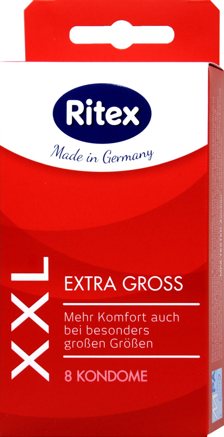 Ritex XXL Kondome - 8 Stück Ritex XXL Kondome - 8 Stück