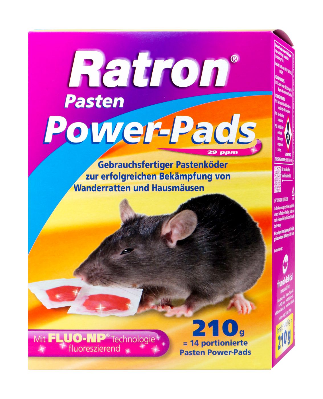 Ratron Pasten Power Pads 29 ppm - 210 g Ratron Pasten Power Pads 29 ppm - 210 g
