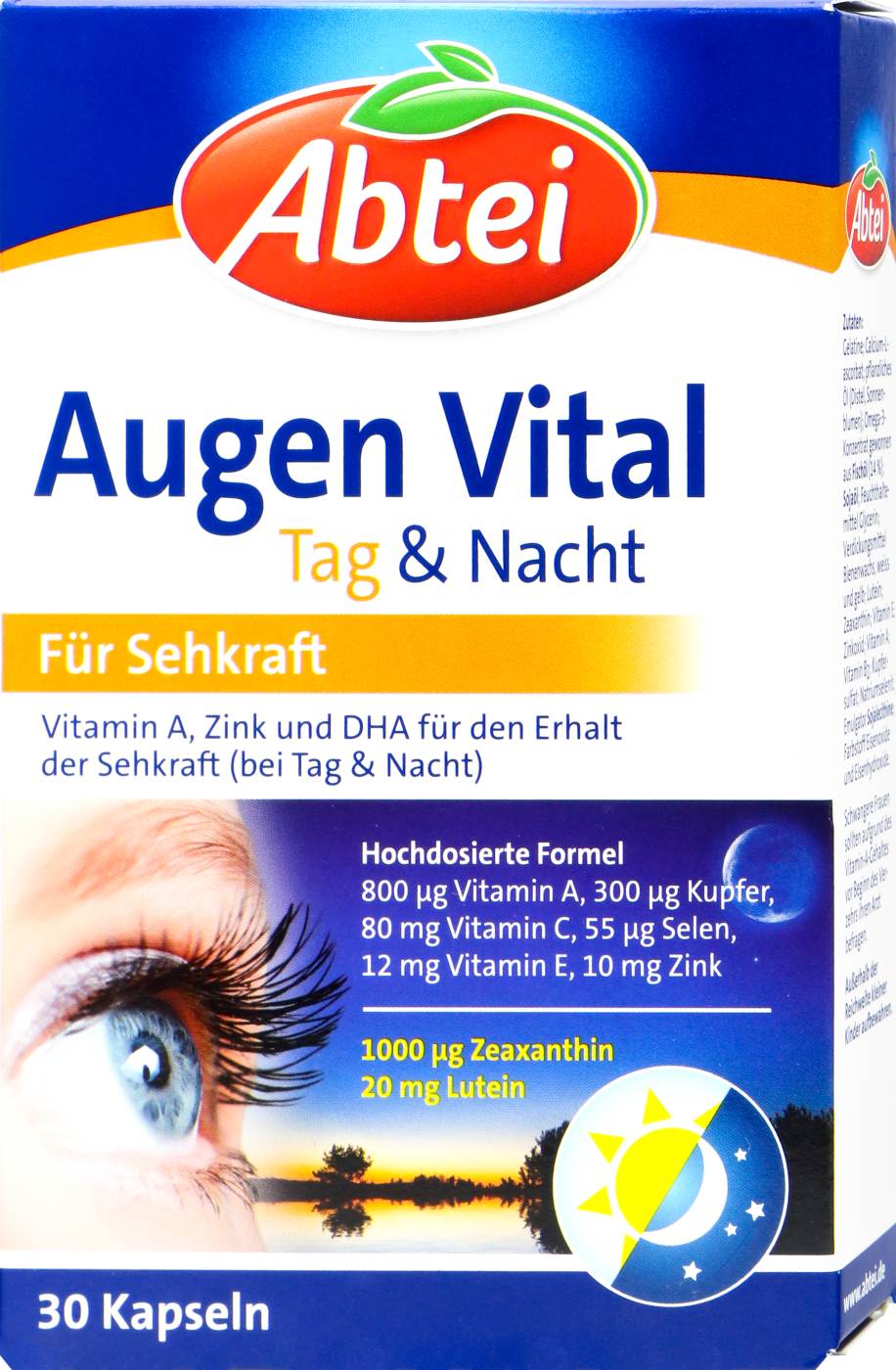 Abtei Augen Vital Tag & Nacht Kapseln - 30 Stück Abtei Augen Vital Tag & Nacht Kapseln - 30 Stück