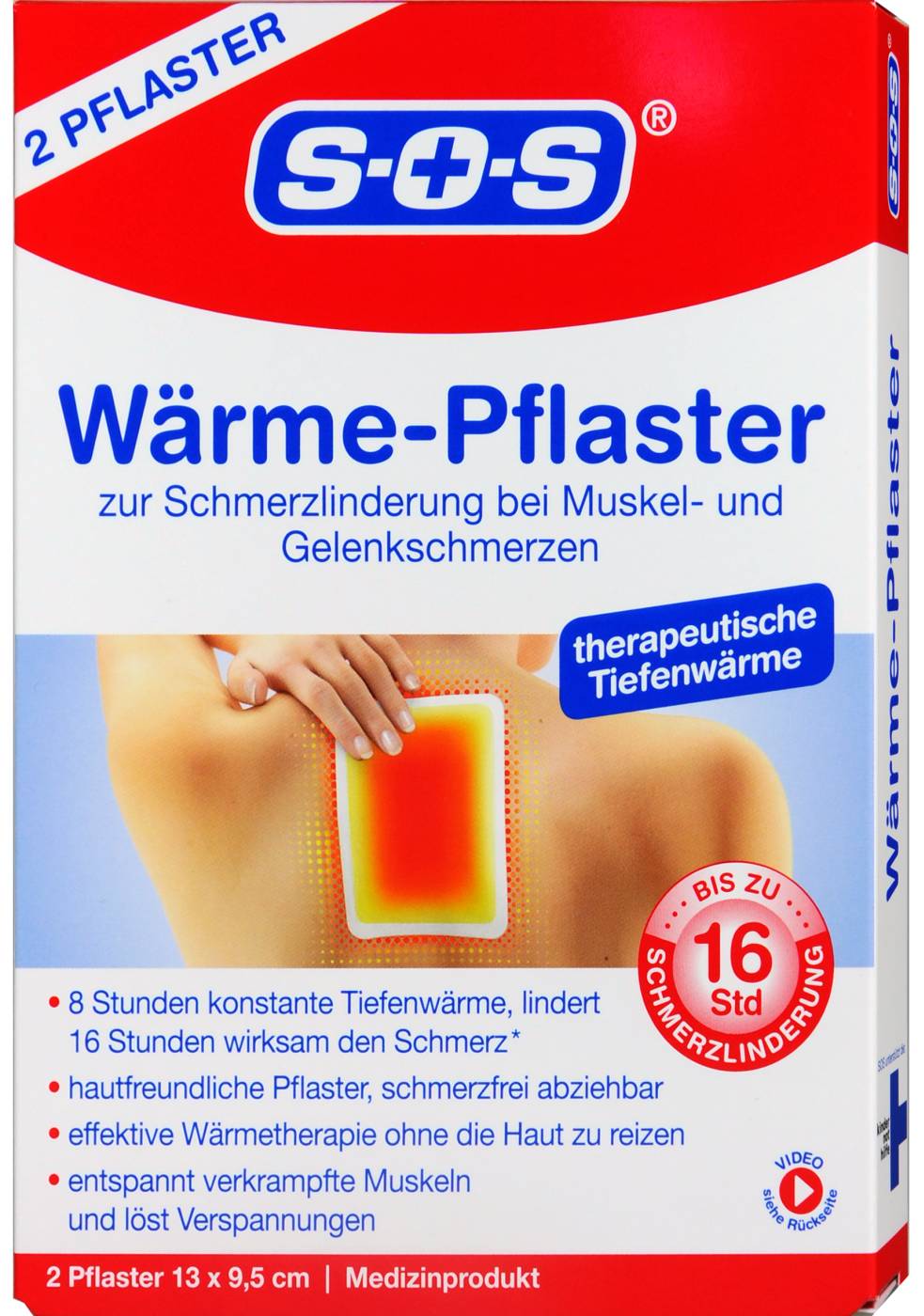 SOS Wärmepflaster - 2 Stück SOS Wärmepflaster - 2 Stück