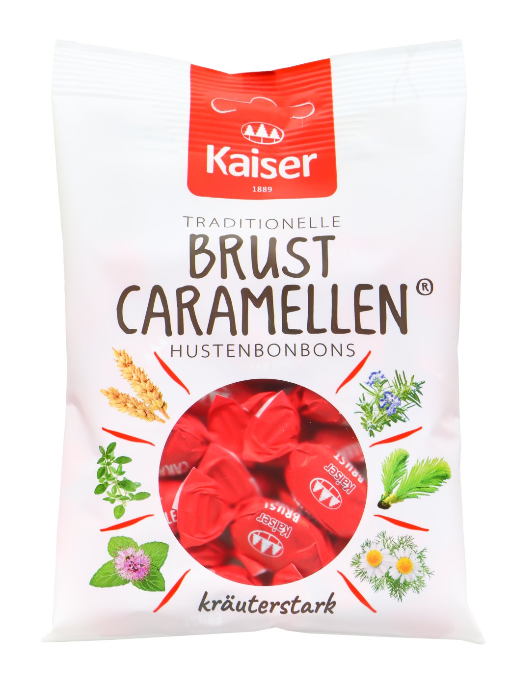 Kaiser Brust Caramellen Bonbon - 100 g Kaiser Brust Caramellen Bonbon - 100 g