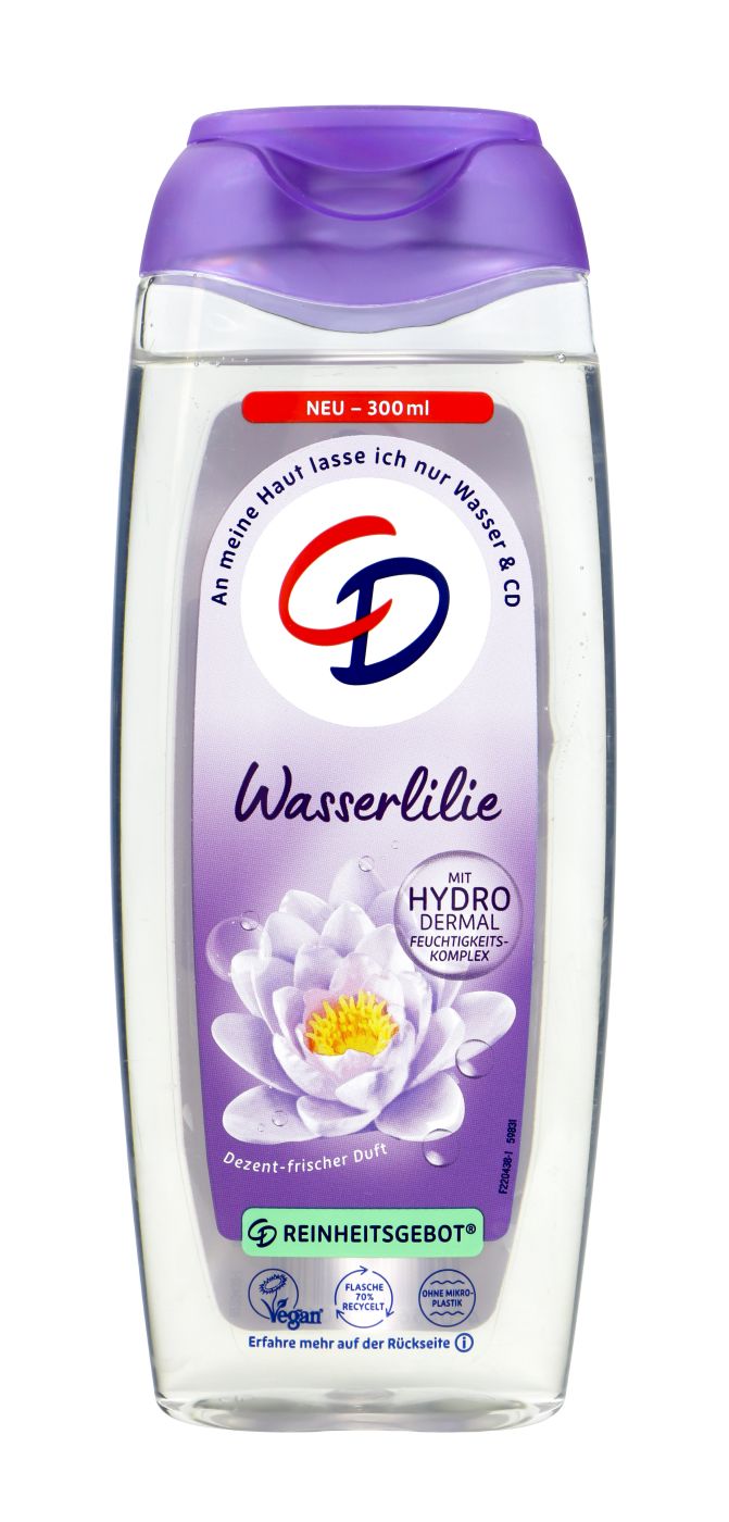 CD Feuchtigkeitsdusche Wasserlilie - 300 ml CD Feuchtigkeitsdusche Wasserlilie - 300 ml