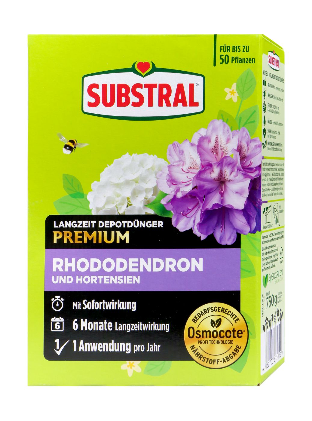 Substral Naturen Langzeitdünger Rhododendron, Hortensien - 750 g Substral Naturen Langzeitdünger Rhododendron, Hortensien - 750 g