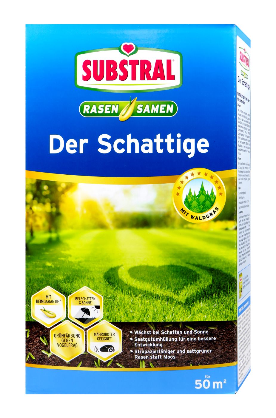 Substral Rasensamen Der Schattige für 50 qm - 1,0 kg Substral Rasensamen Der Schattige für 50 qm - 1,0 kg