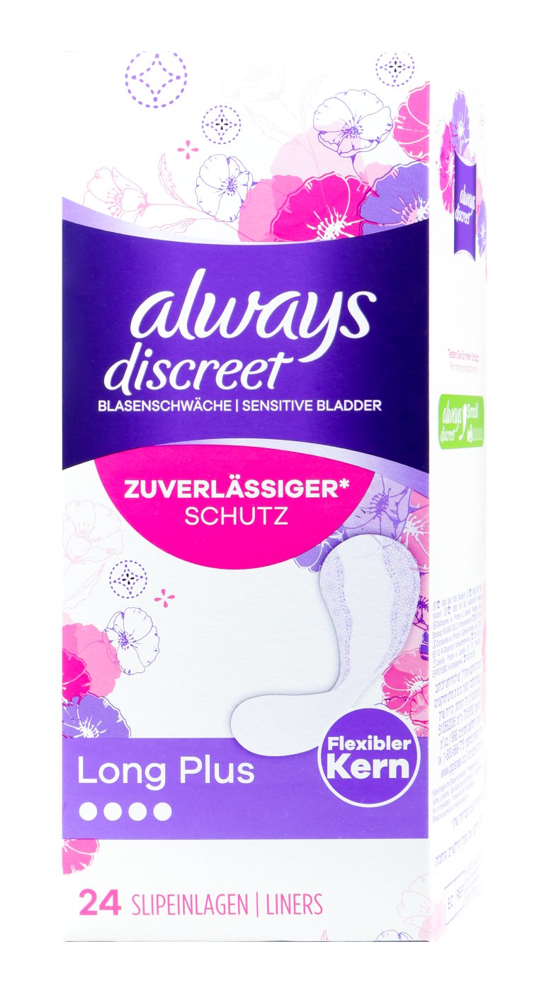 Always discreet Inkontinenz Liner Slipeinlagen plus - 24 Stück Always discreet Inkontinenz Liner Slipeinlagen plus - 24 Stück