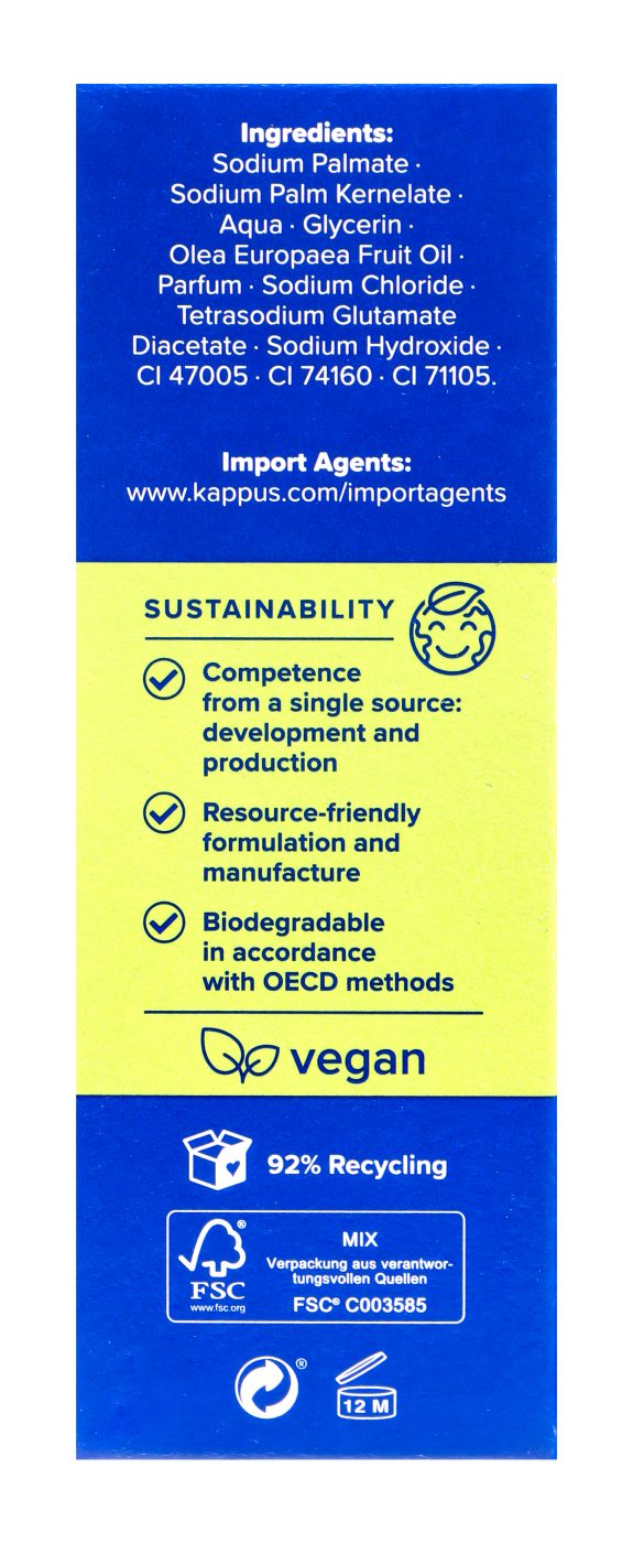 Kappus Kernseife Olivenöl - 150 g Kappus Kernseife Olivenöl - 150 g