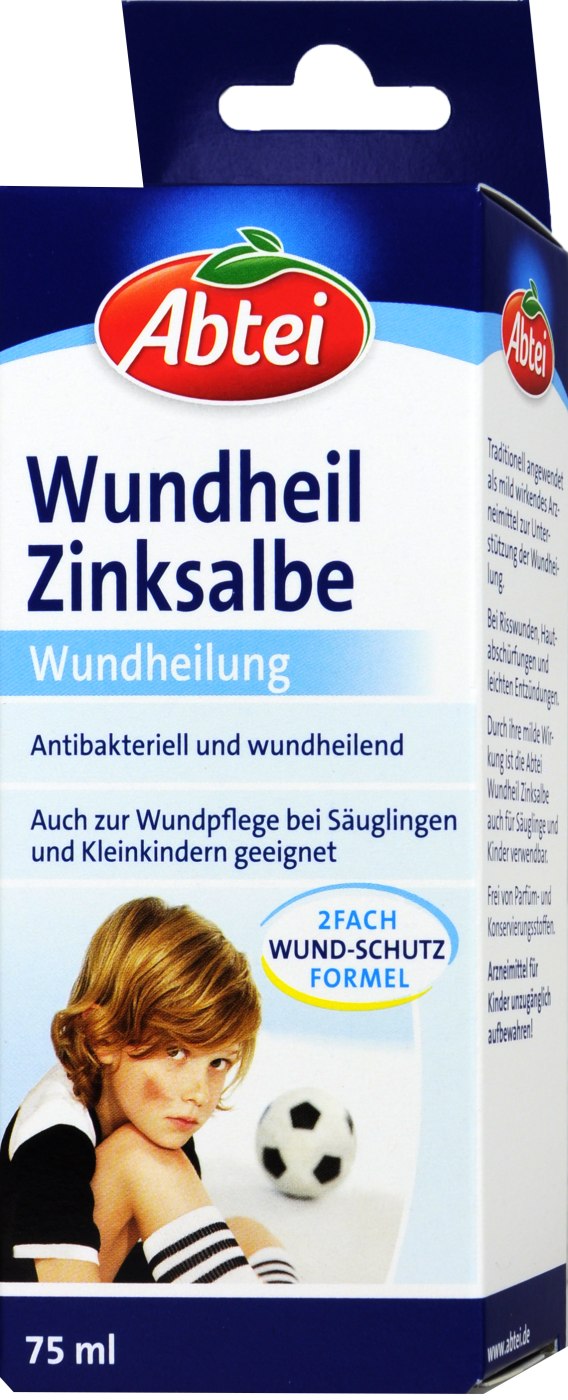 Abtei Wundheil Zinksalbe - 75 ml Abtei Wundheil Zinksalbe - 75 ml