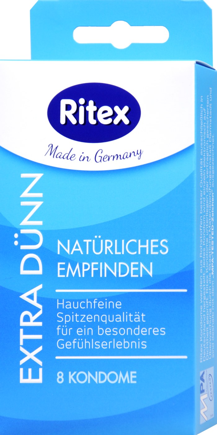Ritex Kondome Extra Dünn - 8 Stück Ritex Kondome Extra Dünn - 8 Stück
