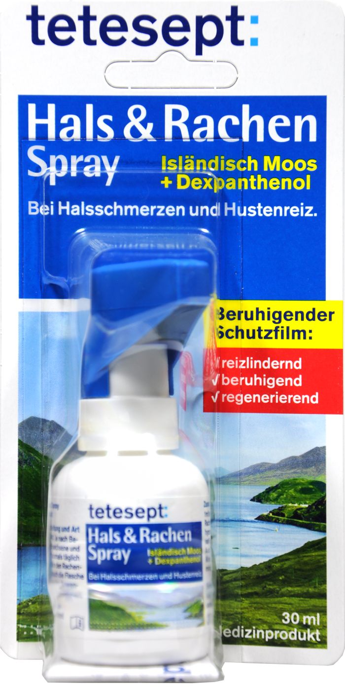 Tetesept Hals und Rachen Spray - 30 ml Tetesept Hals und Rachen Spray - 30 ml