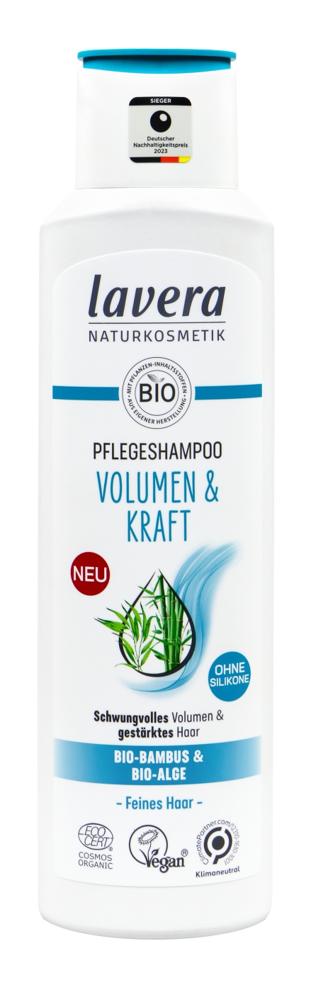 Lavera Pflegeshampoo Volumen & Kraft - 250 ml Lavera Pflegeshampoo Volumen & Kraft - 250 ml