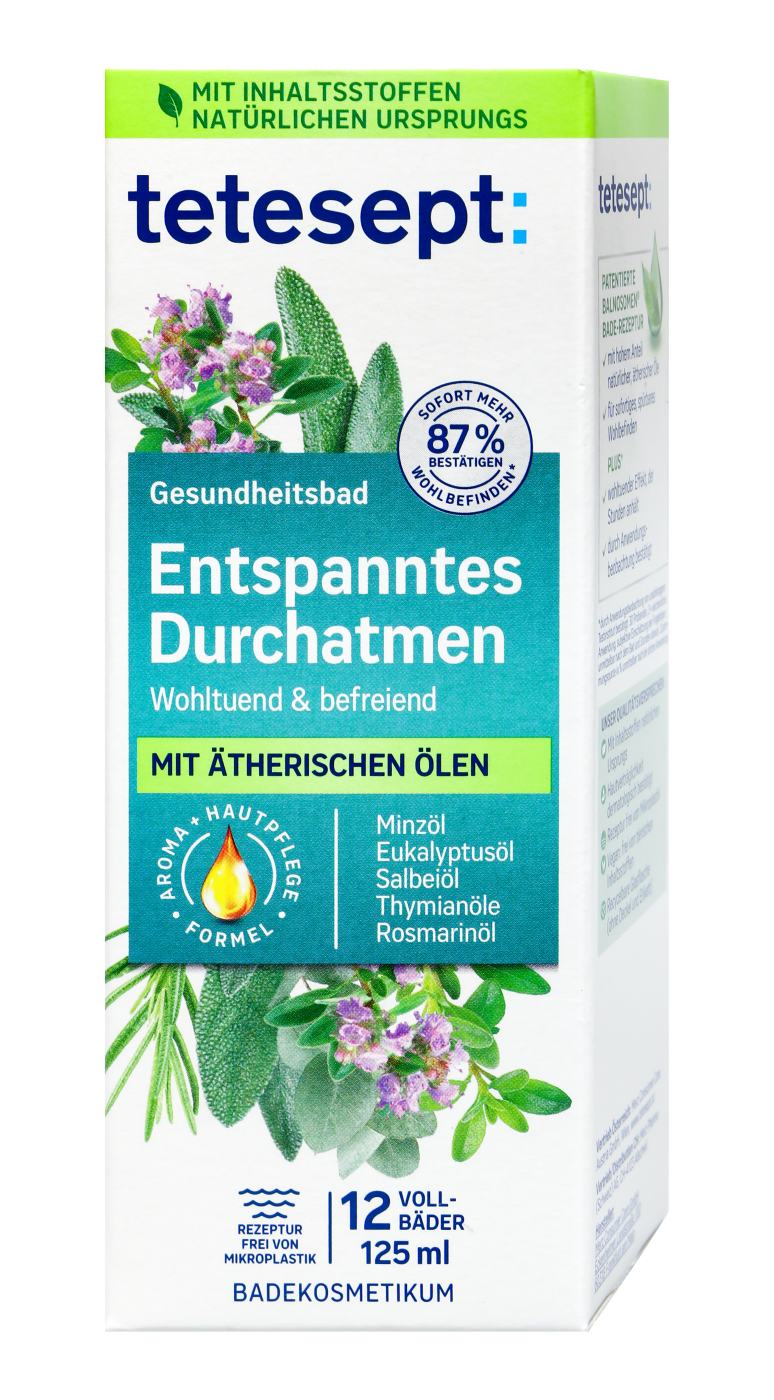 Tetesept Entspanntes Durchatmen Bad - 125 ml Tetesept Entspanntes Durchatmen Bad - 125 ml