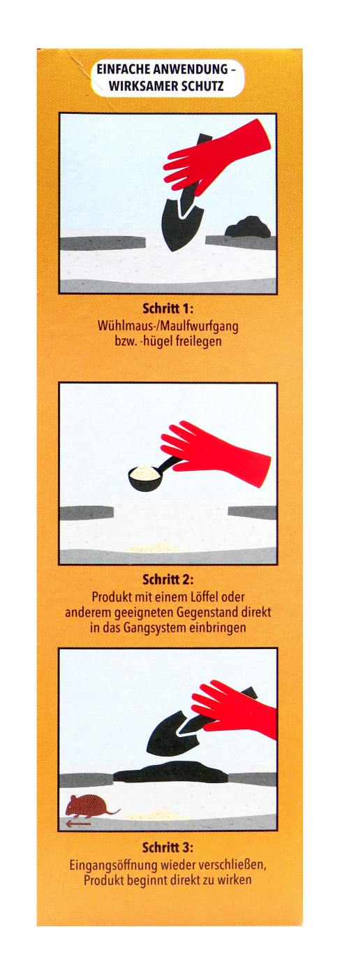 Protect Home Wühlmaus und Maulwurf Blocker - 100 g Protect Home Wühlmaus und Maulwurf Blocker - 100 g