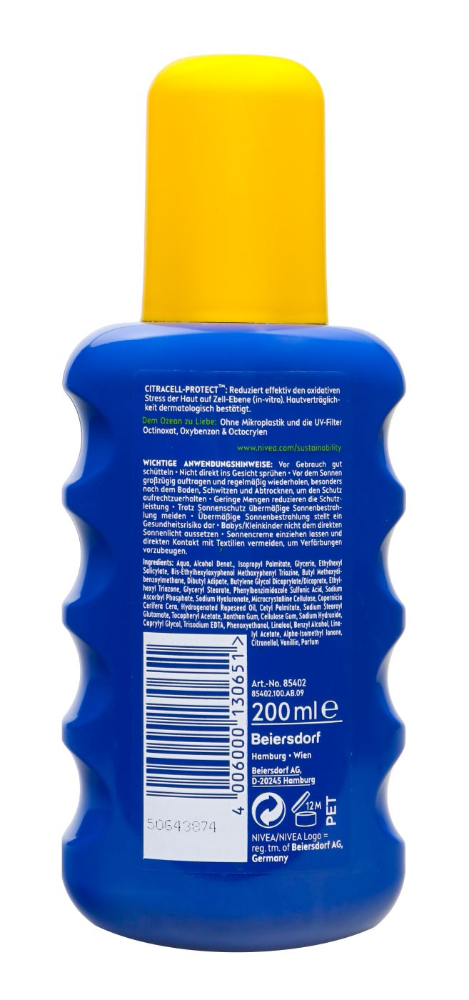 Nivea Sun Spray LSF 30 - 200 ml Nivea Sun Spray LSF 30 - 200 ml