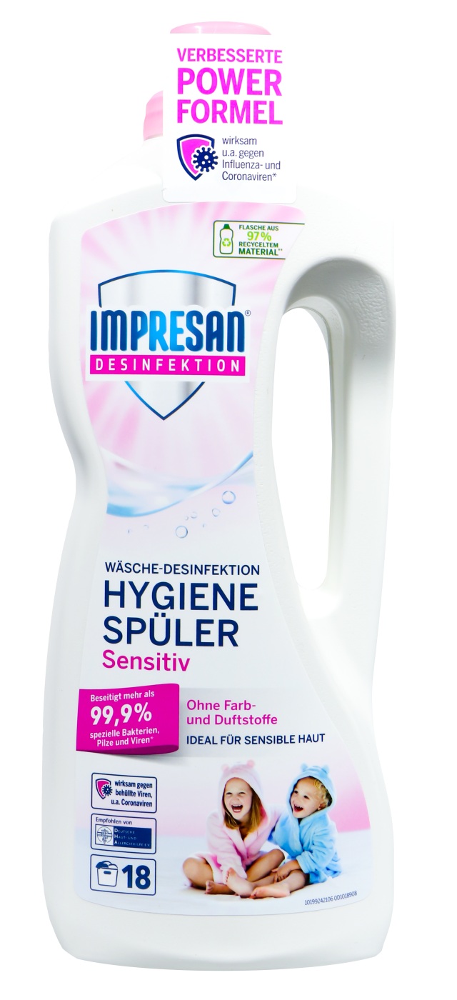 Impresan Hygienespüler ohne Duft - 1,5 l Impresan Hygienespüler ohne Duft - 1,5 l