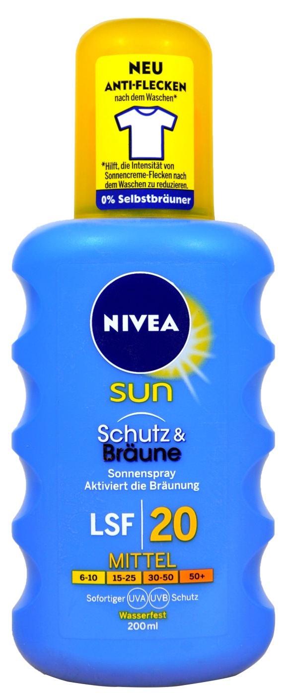 Nivea Sun Protect and Bronze Sonnenspray LSF 20 - 200 ml Nivea Sun Protect and Bronze Sonnenspray LSF 20 - 200 ml