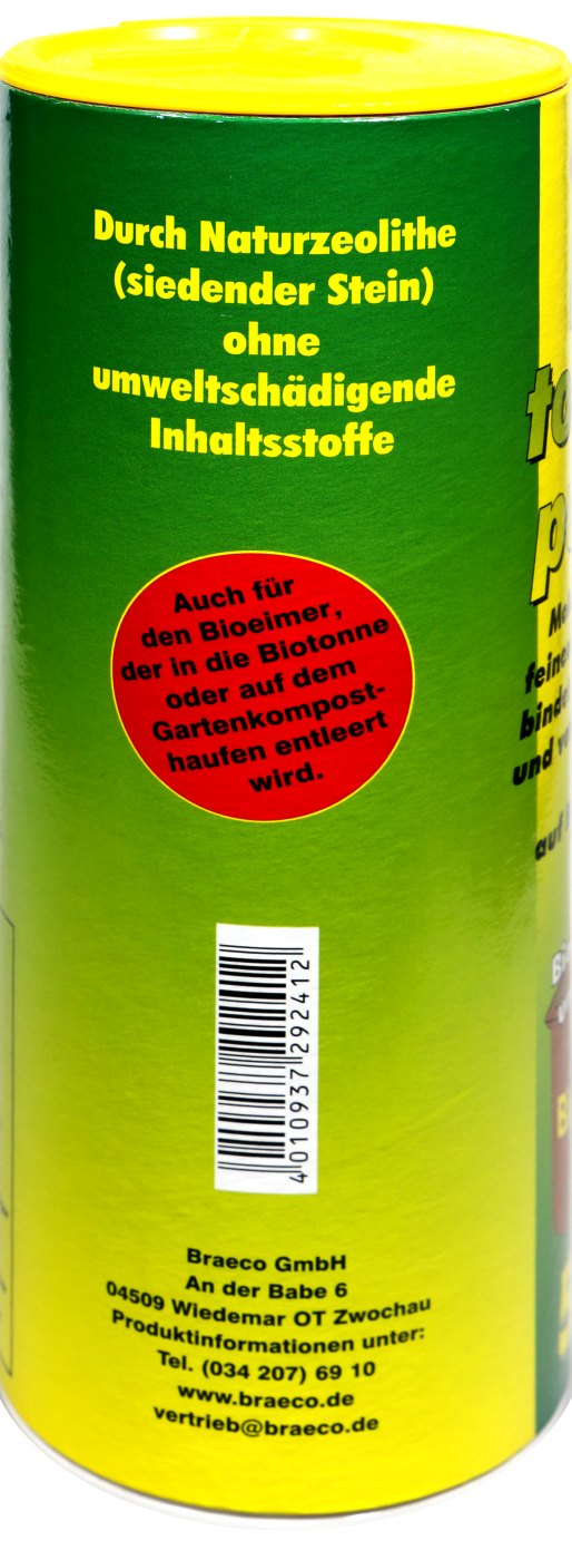Braeco Biotonnen Pulver - 0,5 kg Braeco Biotonnen Pulver - 0,5 kg