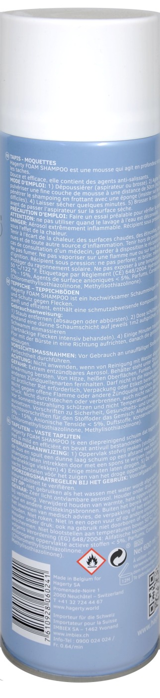 Hagerty Polster und Teppichschaum - 600 ml Hagerty Polster und Teppichschaum - 600 ml