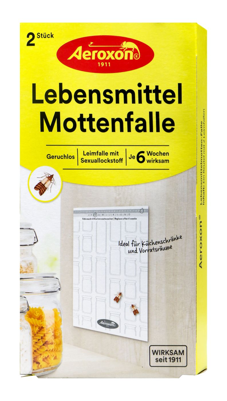 Aeroxon Lebensmittel Mottenfalle - 2 Stück Aeroxon Lebensmittel Mottenfalle - 2 Stück