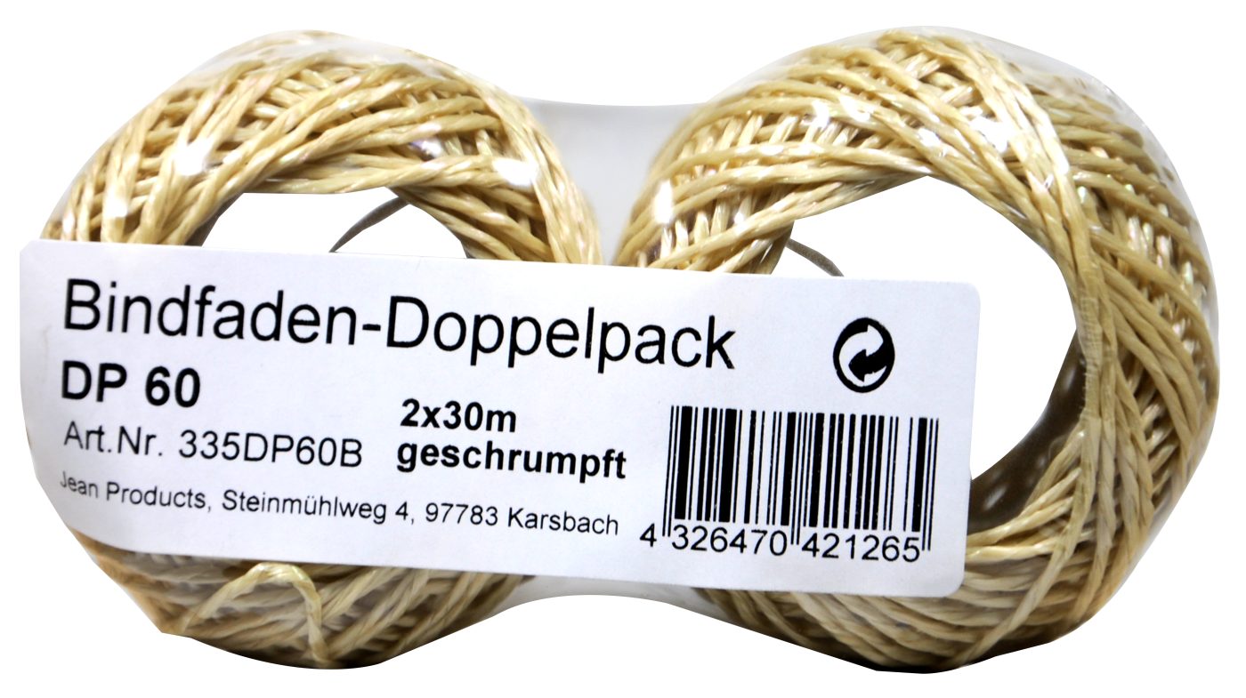 Bindfaden 1 mm Dick - 2 x 30 m Bindfaden 1 mm Dick - 2 x 30 m