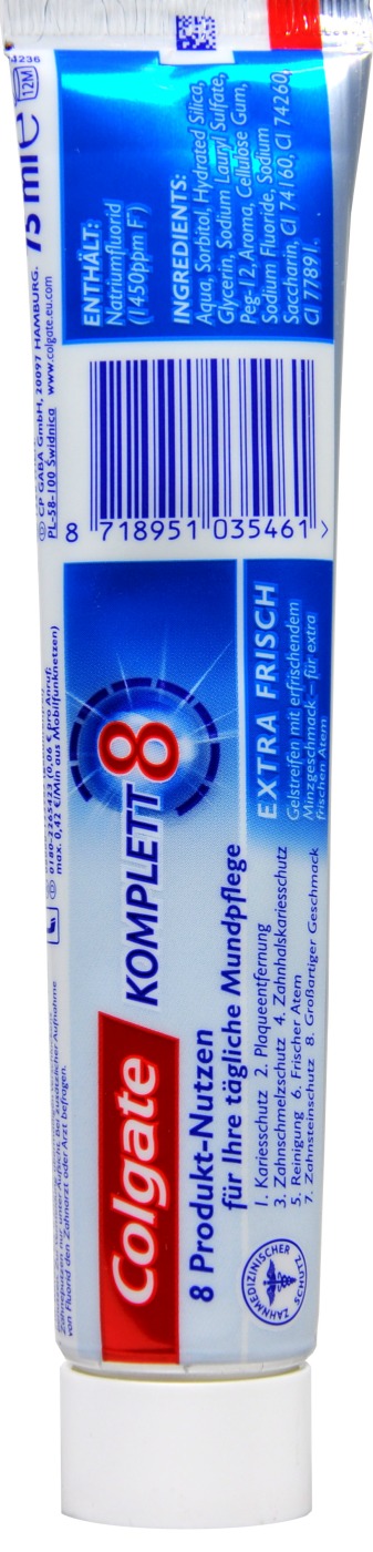 Colgate Zahncreme Komplett extra frisch - 75 ml Colgate Zahncreme Komplett extra frisch - 75 ml