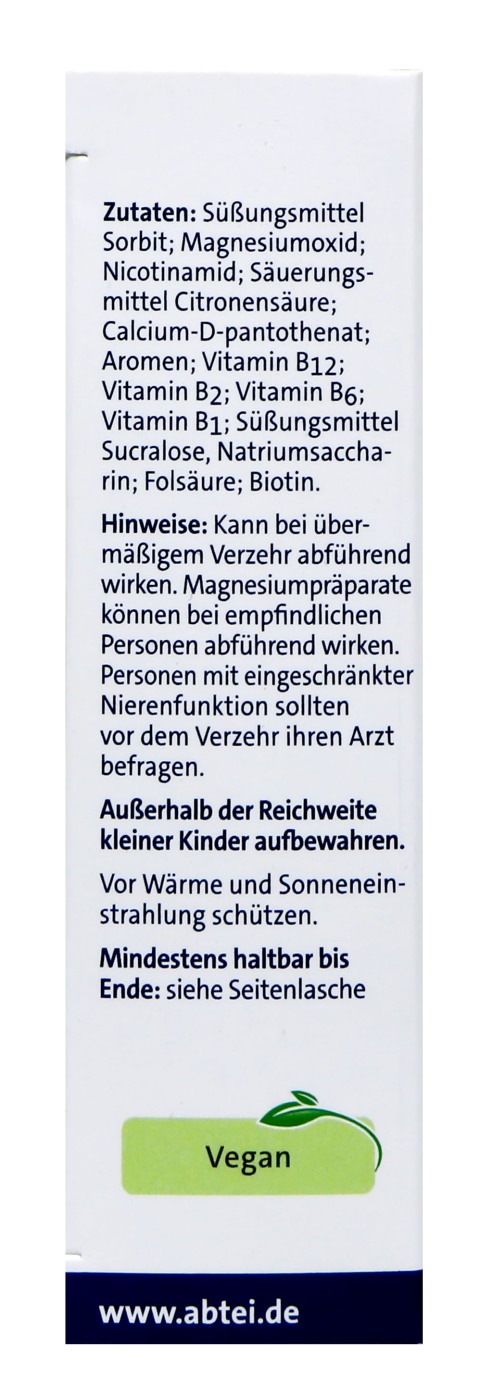 Abtei Magnesium 400 Plus Direkt - 20 Stück