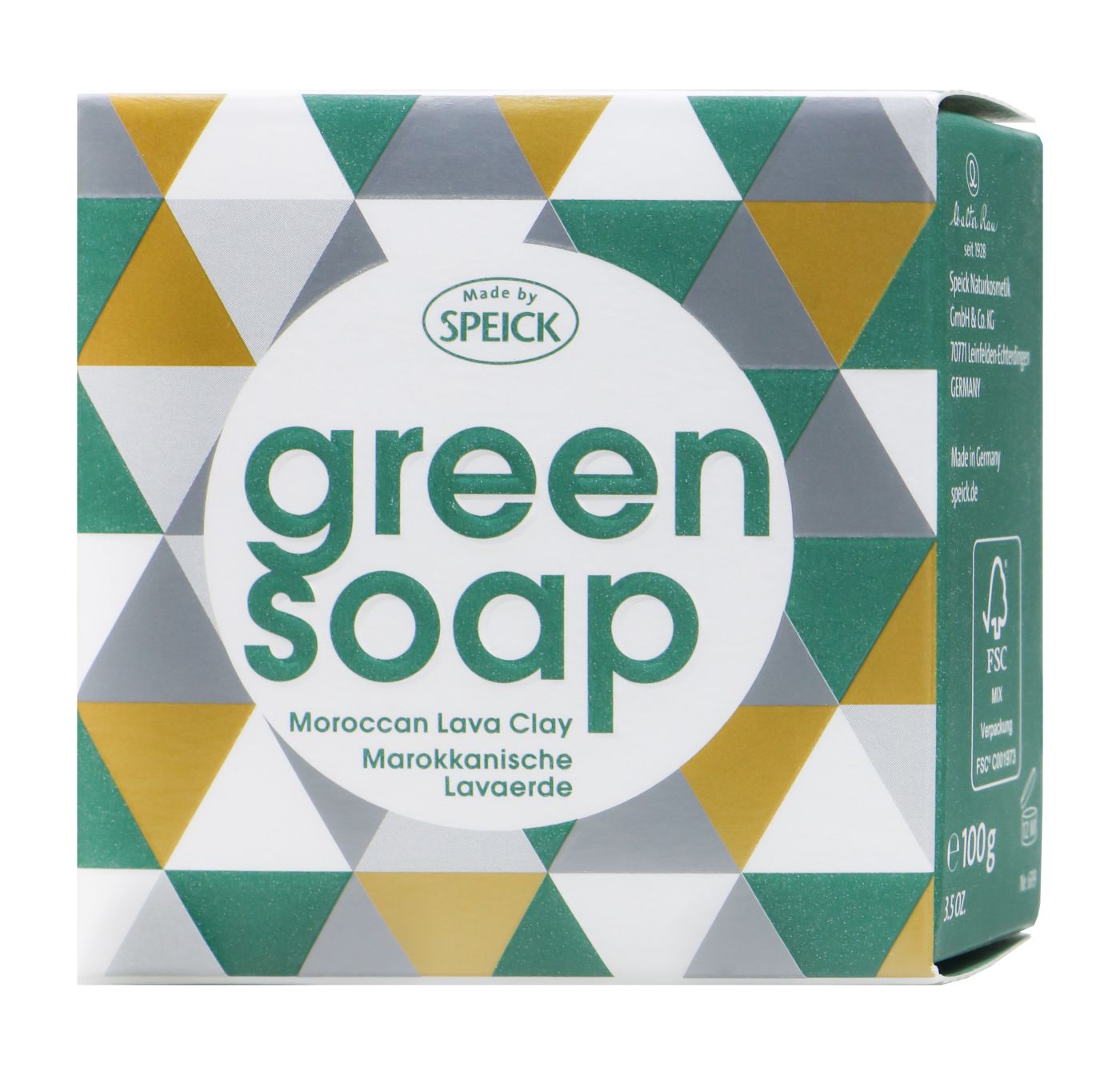 Speick Green Soap Marokkanische Lavaerde - 100 g Speick Green Soap Marokkanische Lavaerde - 100 g