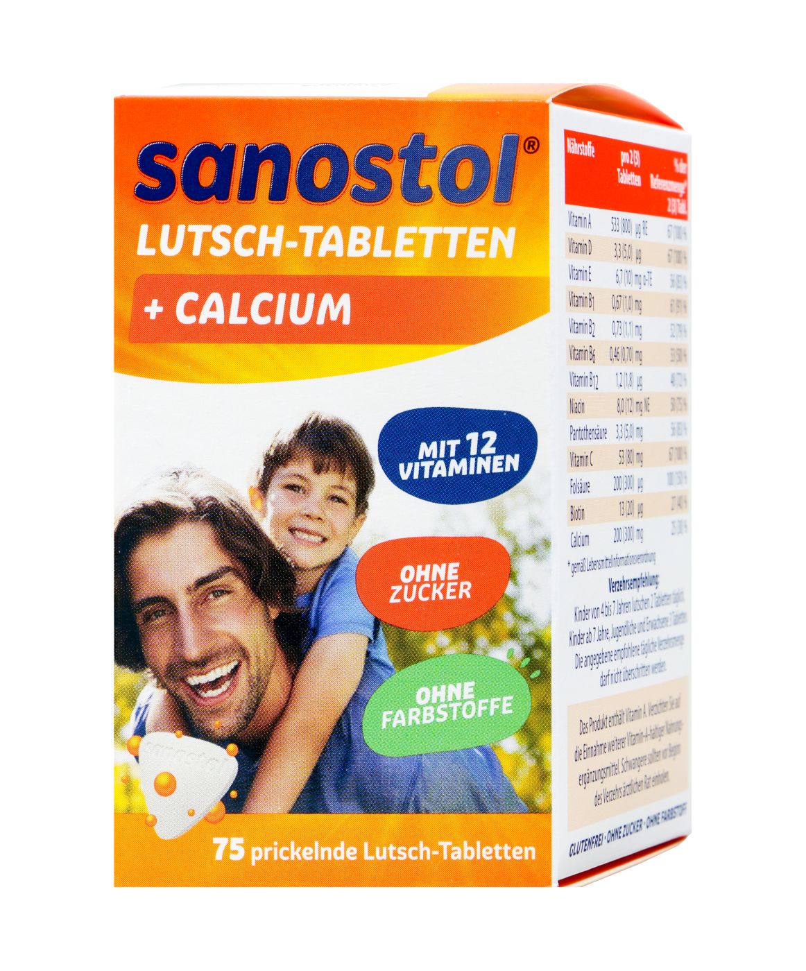 Sanostol Lutsch-Tabletten - 75 Stück Sanostol Lutsch-Tabletten - 75 Stück