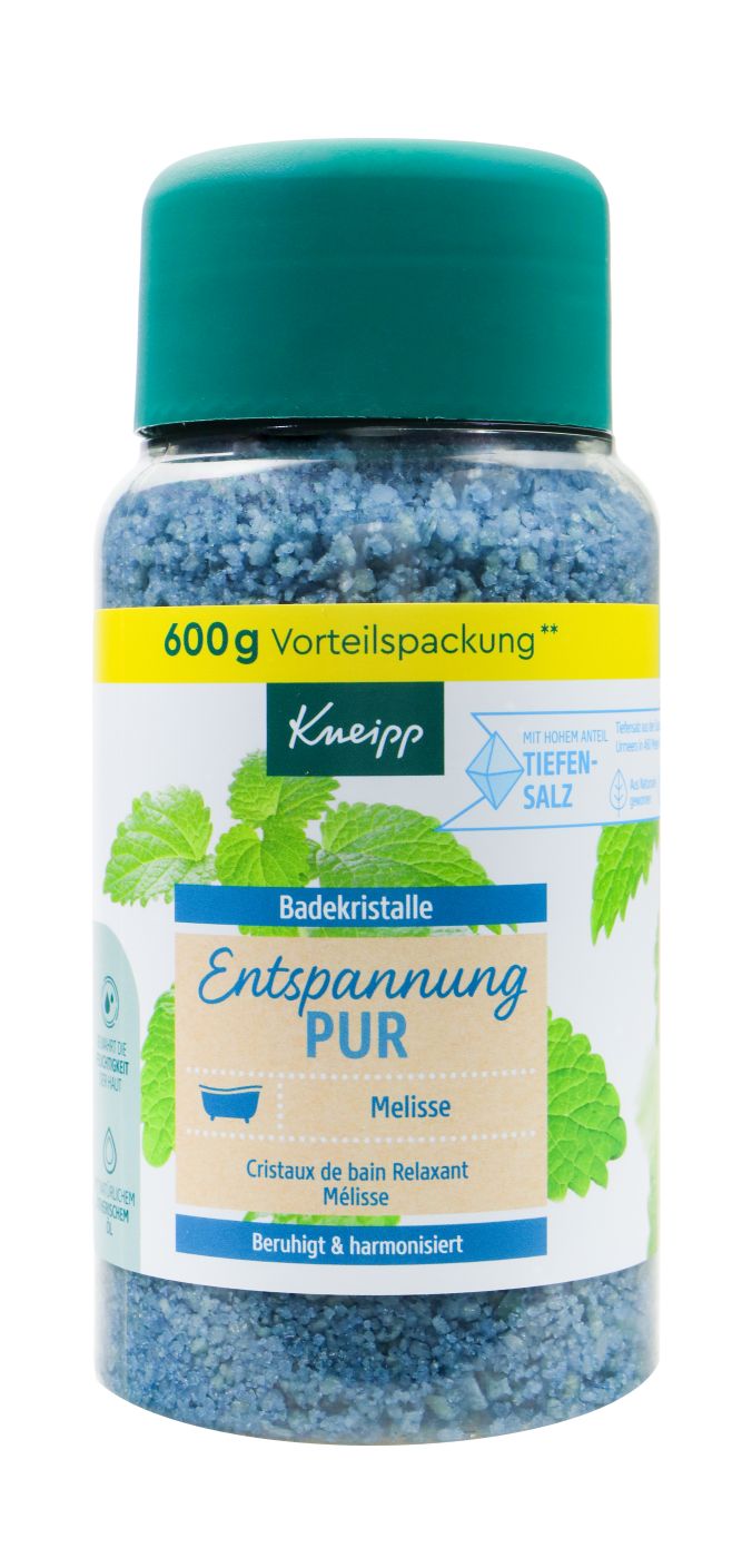 Kneipp Badekristalle Entspannung PUR - 600 g Kneipp Badekristalle Entspannung PUR - 600 g