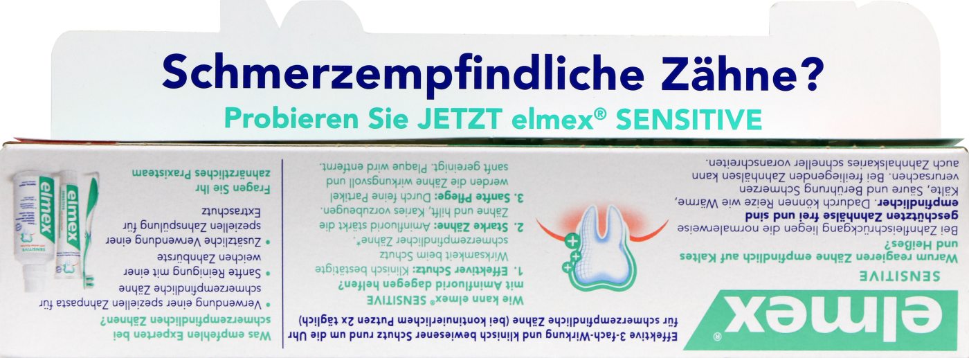 Elmex Zahnpasta Sensitive - 75 ml Elmex Zahnpasta Sensitive - 75 ml
