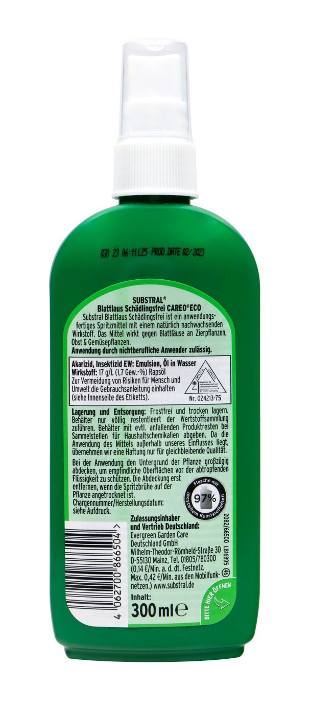 Substral Blattlaus Schädlingsfrei Careo Eco - 300 ml Substral Blattlaus Schädlingsfrei Careo Eco - 300 ml