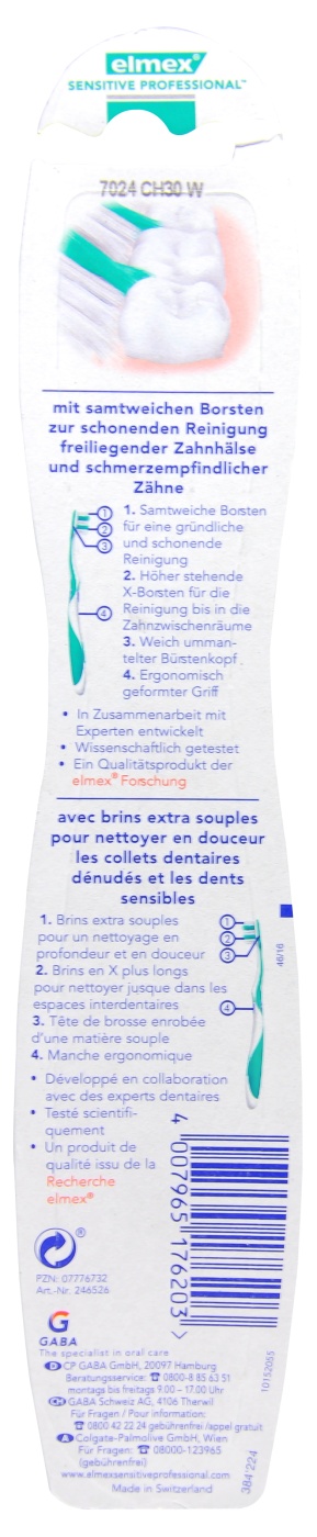 Elmex Zahnbürste Sensitive Professional - Extra Weich Elmex Zahnbürste Sensitive Professional - Extra Weich