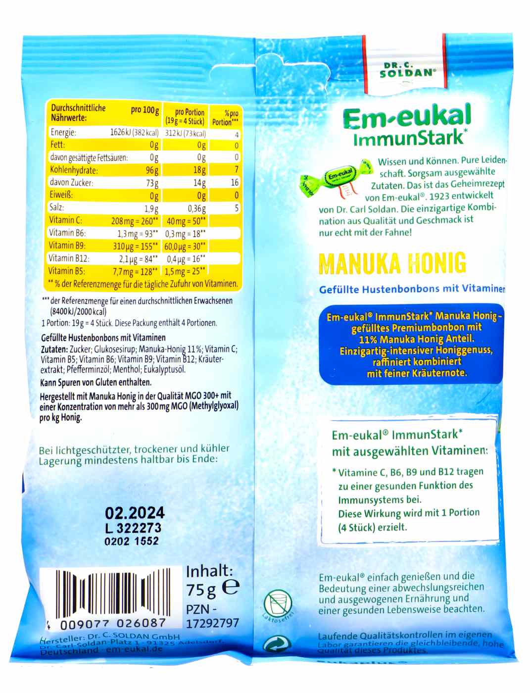 Em-Eukal Manuka-Honig - 75 g Em-Eukal Manuka-Honig - 75 g
