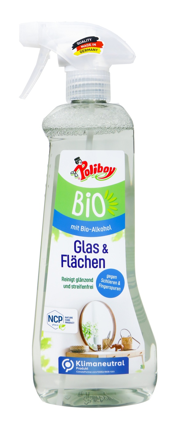 Poliboy Bio Glas & Flächen Reiniger - 500 ml Poliboy Bio Glas & Flächen Reiniger - 500 ml