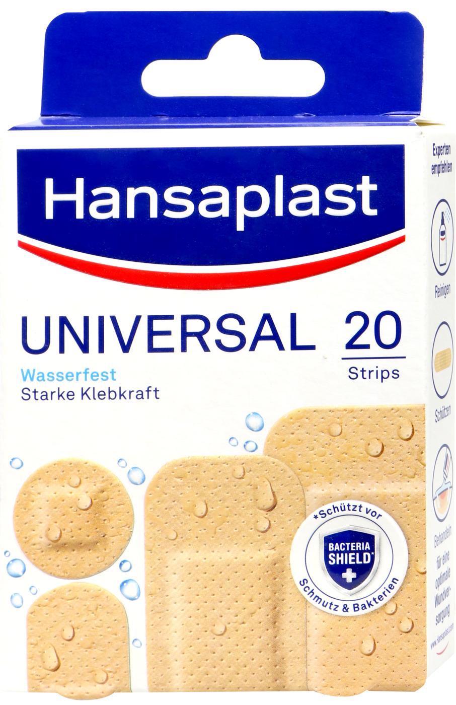 Hansaplast Universal Strips Neu - 20 Stück Hansaplast Universal Strips Neu - 20 Stück