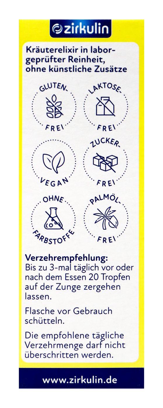Zirkulin Bitter-Elixir - 50 ml Zirkulin Bitter-Elixir - 50 ml