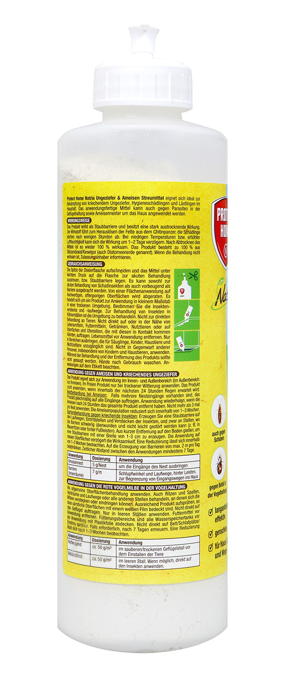 Protect Home Natria Ungeziefer & Ameisen Streumittel - 100 g Protect Home Natria Ungeziefer & Ameisen Streumittel - 100 g